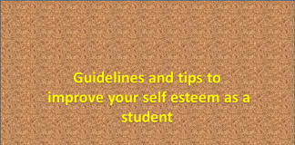 How to improve your self esteem as a student