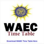 Waec Gce 2024 timetable pdf free download Waec Gce 2023 timetable pdf free