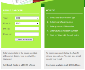 How to check your Junior Waec or BECE Result online