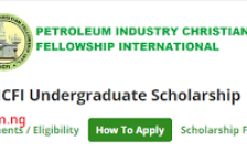 2024/2025 PICFI Scholarship Award for Nigerian Undergraduates